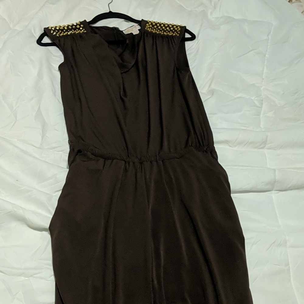 Michael Kors Brown Jumpsuit